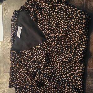 Urban Outfitters ruffle sleeve dress